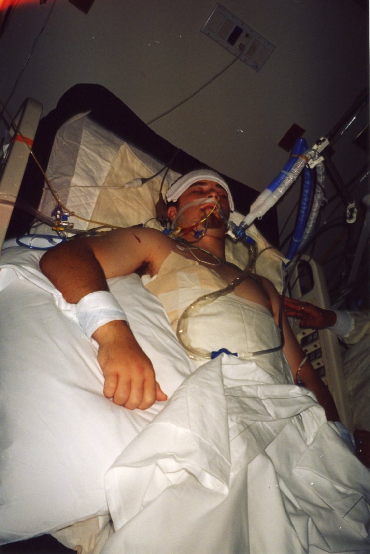 Brickman on life support after the home invasion